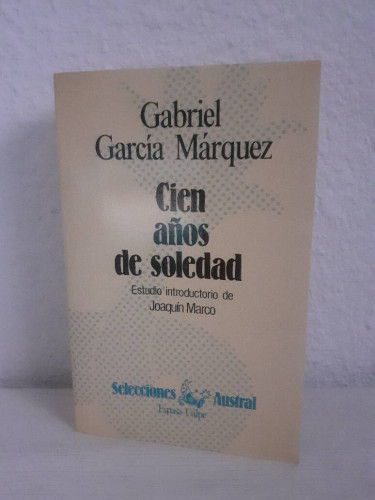 Portada del libro de CIEN AÑOS DE SOLEDAD