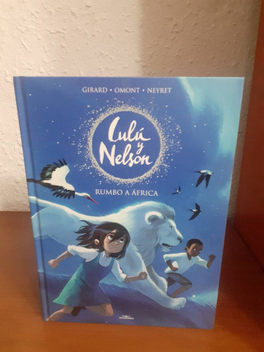 Portada del libro de LULU Y NELSON RUMBO A AFRICA