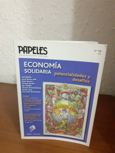 Portada del libro de PAPELES DE RELACIONES ECOSOCIALES Y CAMBIO GLOBAL N 110