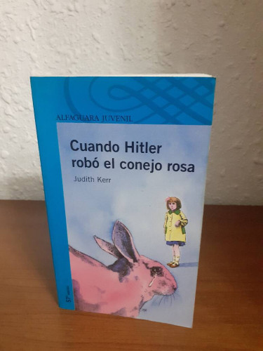 Portada del libro de CUANDO HITLER ROBO EL CONEJO ROSA