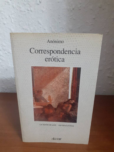 Portada del libro de CORRESPONDENCIA EROTICA