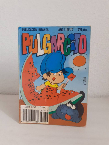 Portada del libro de PULGARCITO AÑO II Nº70