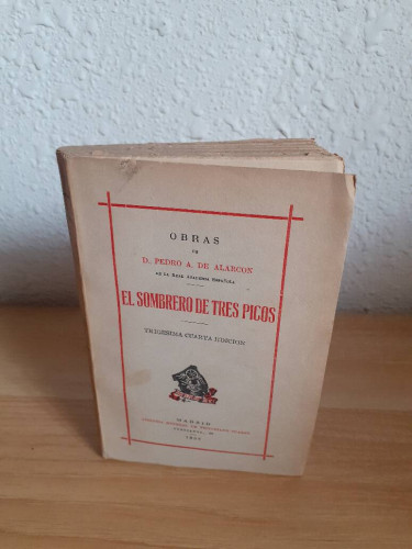 Portada del libro de SOMBRERO DE TRES PICOS, EL