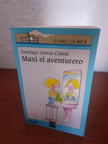 Portada del libro de MAXI EL AVENTURERO