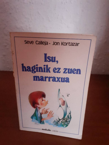 Portada del libro de ISU HAGINIK EZ ZUEN  MARRAXUA