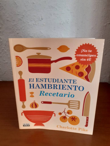 Portada del libro de ESTUDIANTE HAMBRIENTO RECETARIO, EL