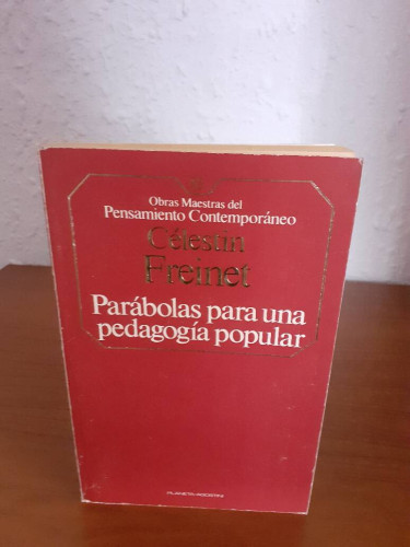 Portada del libro de PARABOLAS PARA UNA PEDAGOGIA POPULAR