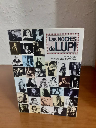 Portada del libro de NOCHES DE LUPI EN MOGUER VOCES DEL EXTEMO, LAS