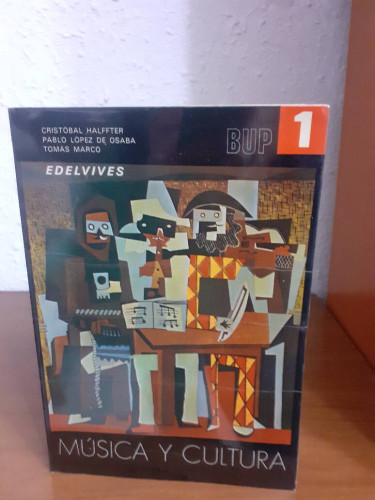 Portada del libro de MUSICA Y CULTURA 1 BUP