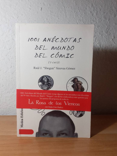 Portada del libro de 1001 ANECDOTAS DEL MUNDO DEL COMIC O CASI