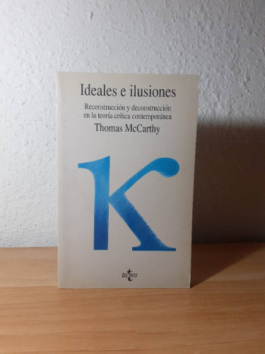 Portada del libro de IDEALES E ILUSIONES RECONSTRUCCION Y DECONSTRUCCION EN LA TEORIA CRITICA CONTEMPORANEA