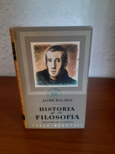 Portada del libro de HISTORIA DE LA FILOSOFIA TRATADO DE ESTETICA