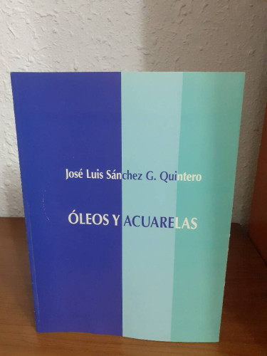 Portada del libro de OLEOS Y ACUARELAS