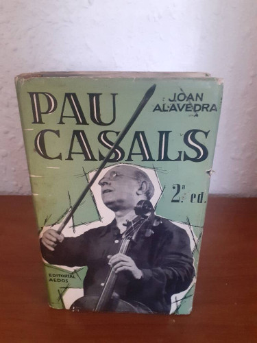 Portada del libro de PAU CASALS