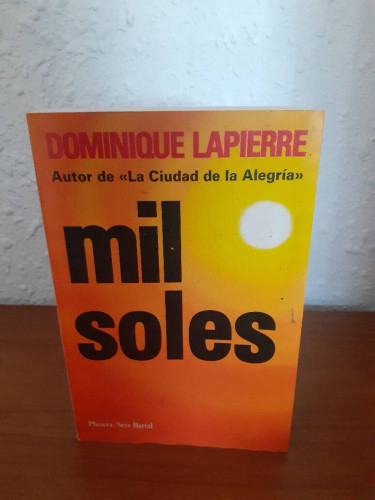 Portada del libro de MIL SOLES