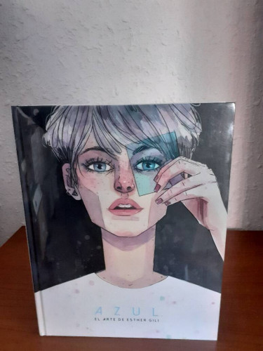 Portada del libro de AZUL EL ARTE DE ESTHER GILI