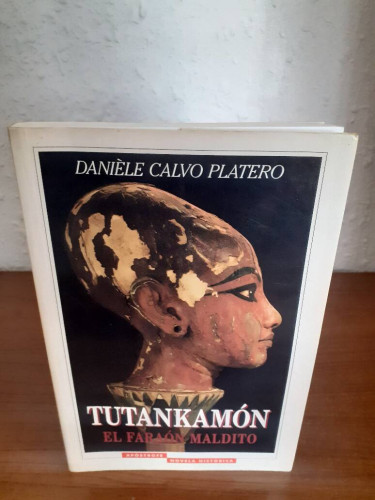 Portada del libro de TUTANKAMON EL FARON MALDITO