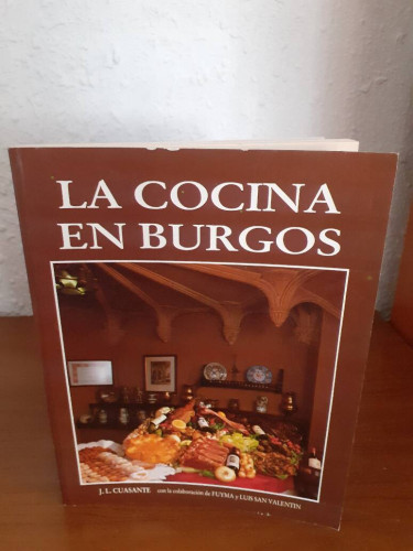 Portada del libro de COCINA EN BURGOS, LA