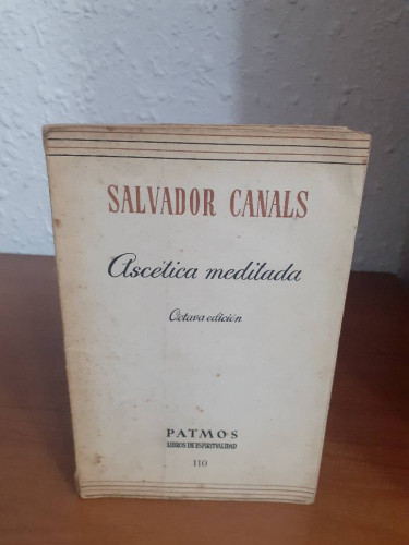 Portada del libro de ASCETICA MEDITADA