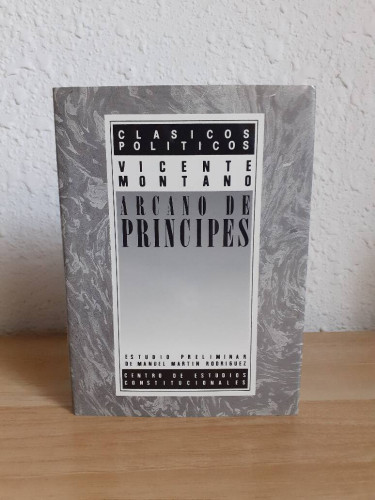 Portada del libro de ARCANO DE PRINCIPES