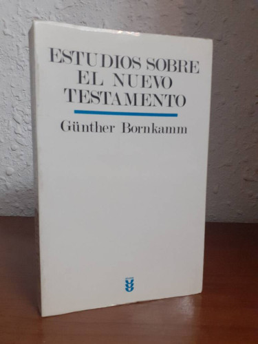 Portada del libro de ESTUDIOS SOBRE EL NUEVO TESTAMENTO