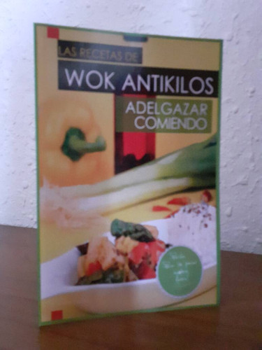 Portada del libro de RECETAS DE WOK ANTIKOLOS ADELGAZAR COMIENDO, LAS