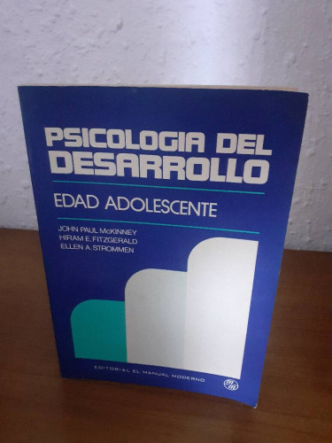 Portada del libro de PSICOLOGIA DEL DESARROLLO EDAD ADOLESCENTE