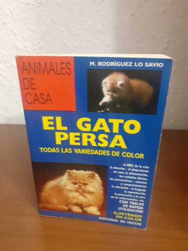 Portada del libro de GATO PERSA TODAS LAS VARIEDADES DE COLOR, EL