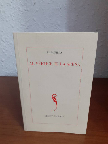 Portada del libro de AL VERTICE DE LA ARENA