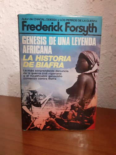 Portada del libro de GENESIS DE UNA LEYENDA AFRICANA LA HISTORIA DE BIAFRA