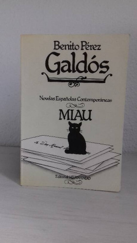 Portada del libro de MIAU