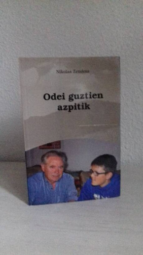 Portada del libro de ODEI GUZTIEN AZPITIK