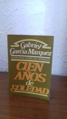 Portada del libro de CIEN AÑOS DE SOLEDAD