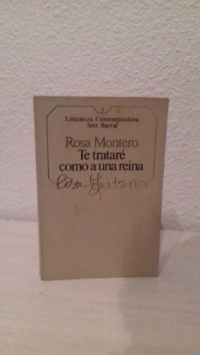 Portada del libro de TE TRATARE COMO A UNA REINA