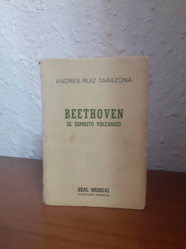 Portada del libro de BEETHOVEN EL ESPIRITU VOLCANICO