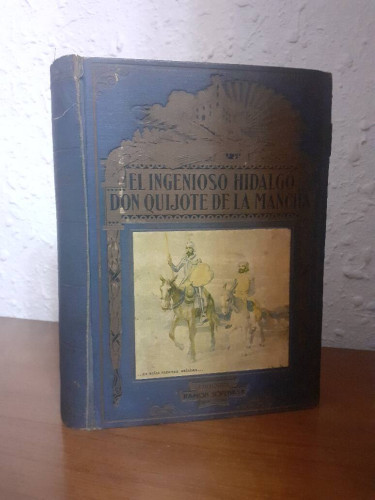 Portada del libro de INGENIOSO HIDALGO DON QUIJOTE DE LA MANCHA, EL