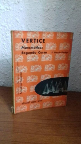 Portada del libro de VERTICE MATEMATICAS SEGUNDO CURSO