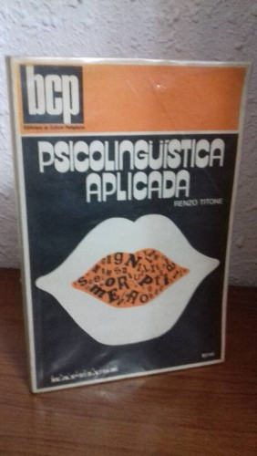 Portada del libro de PSICOLINGUISTICA APLICADA