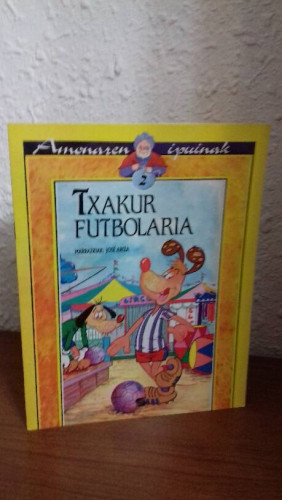 Portada del libro de TXAKUR FUTBOLARIA