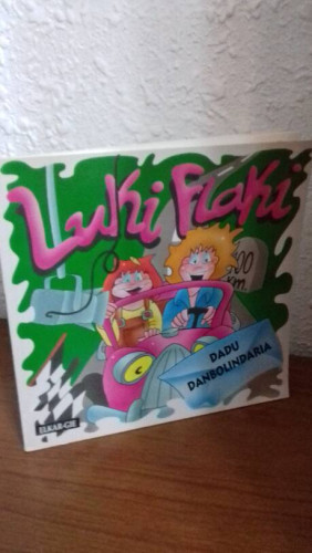 Portada del libro de LUKI FLAI DADU DANBOLINDARIA