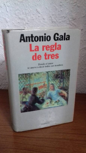 Portada del libro de REGLA DE TRES, LA