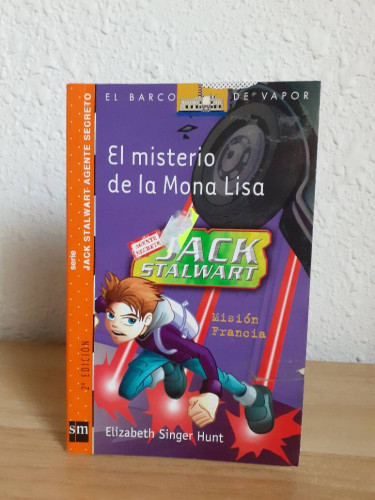 Portada del libro de MISTERIO DE LA MONA LISA MISION FRANCIA