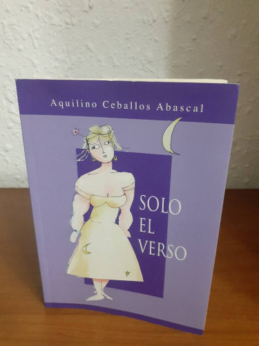 Portada del libro de SOLO EL VERSO