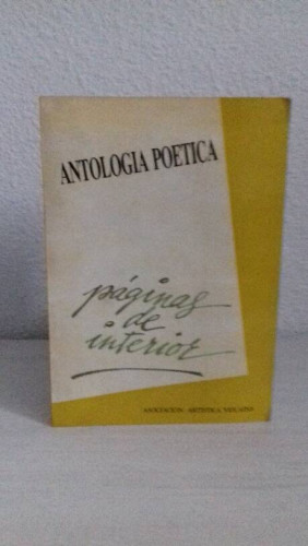 Portada del libro de ANTOLOGIA POETICA