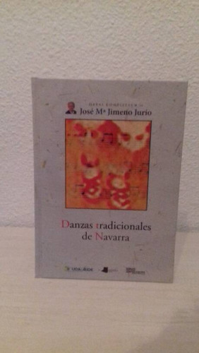 Portada del libro de DANZAS TRADICIONALES DE NAVARRA