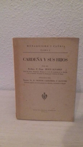 Portada del libro de CARDEÑA Y SUS HIJOS