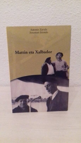 Portada del libro de MATTIN ETA XALBADOR