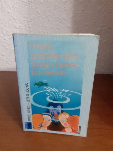 Portada del libro de MIREN GARBIÑE ETA SORGIN BATEN KOMERIAK