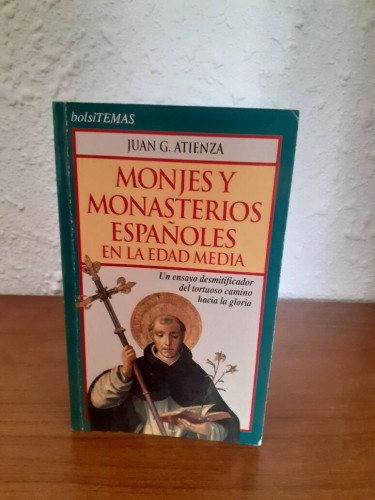 Portada del libro de MONJES Y MONASTERIOS ESPAÑOLES EN LA EDAD MEDIA