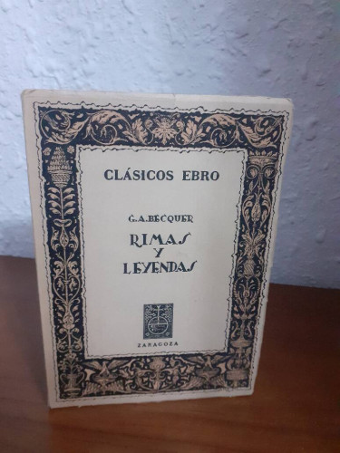 Portada del libro de RIMAS Y LEYENDAS